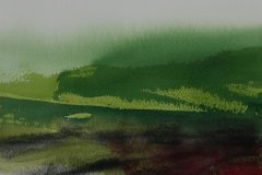 Landskap (30 x 30 cm) 3.500  kr 