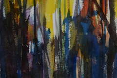 Fugler i skogen (42 x 30) PE